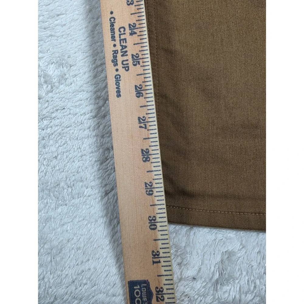NEW Banana Republic Traveler Slim Fit Mens 33x30 Brown Spandex Stretch 700055010